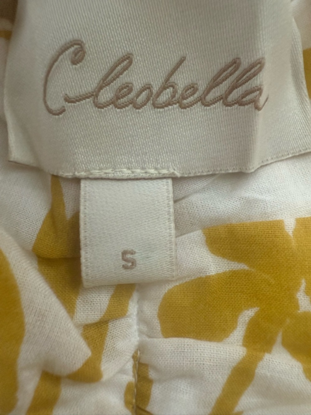 Cleobella Fresia Midi Dress Floral Lemon Yellow - Picture 8 of 12